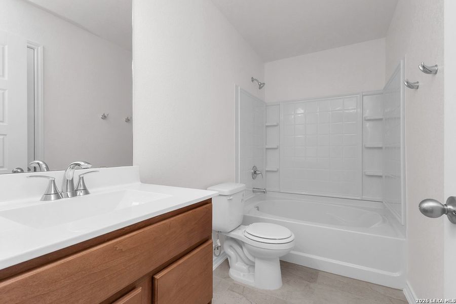 Furnished interior view inside a new home in Hidden Bluffs at TRP, San Antonio (Image 5).