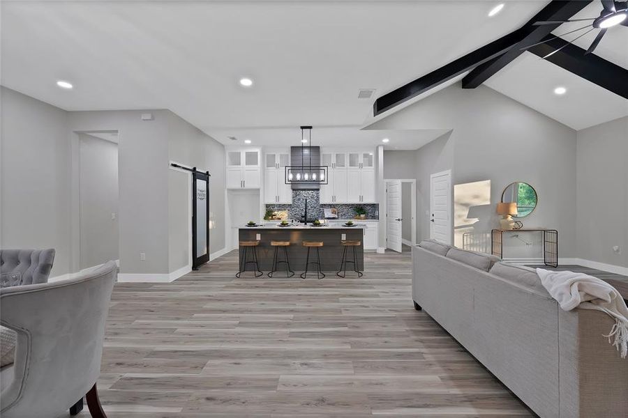 Furnished interior view inside a new home in , Greenville (Image 4). Furnished interior view inside a new home in , Greenville (Image 4).