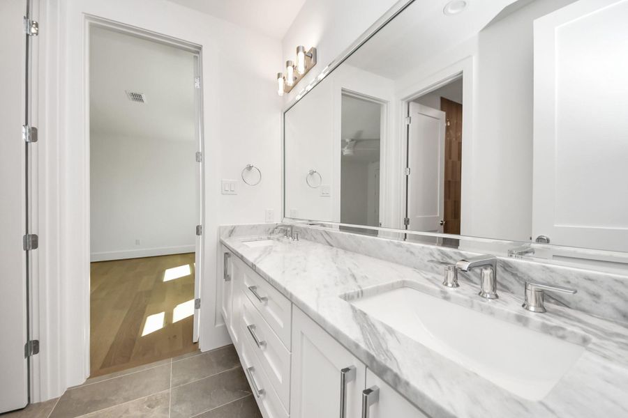 Furnished interior view inside a new home in , Houston (Image 32).