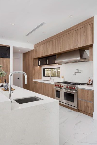 Furnished interior view inside a new home in , South Miami (Image 17).