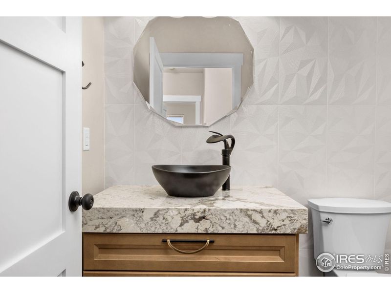 Close-up of interior finishes inside a home in , Milliken (Image 21).
