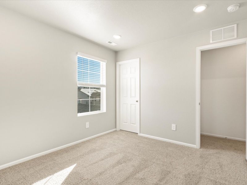 The Sloan floorplan interior image taken at a Meritage Homes community in Windsor, CO.