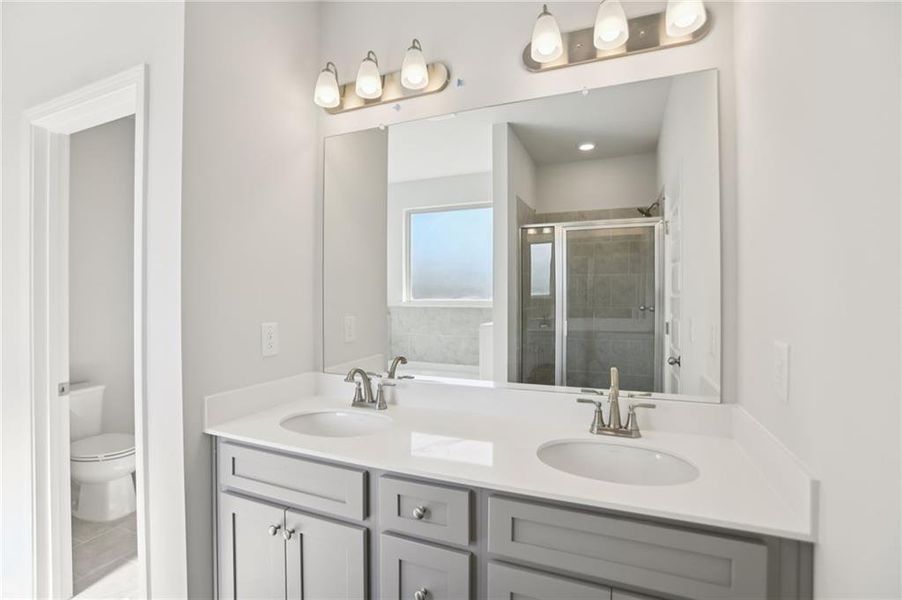 Furnished interior view inside a new home in Grandview at Millers Mill, Stockbridge (Image 7). Furnished interior view inside a new home in Grandview at Millers Mill, Stockbridge (Image 7).