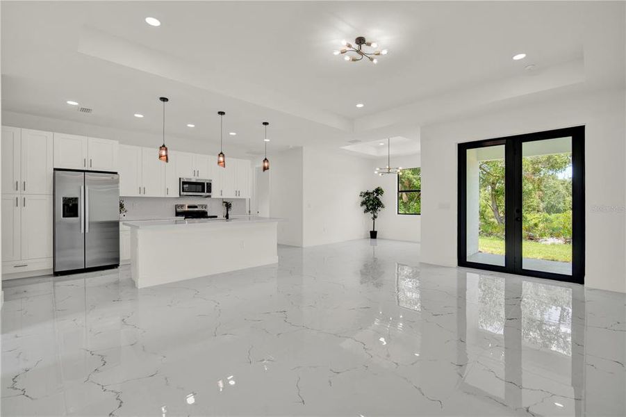 Spacious, unfurnished interior of a new home in , Port Charlotte (Image 43).