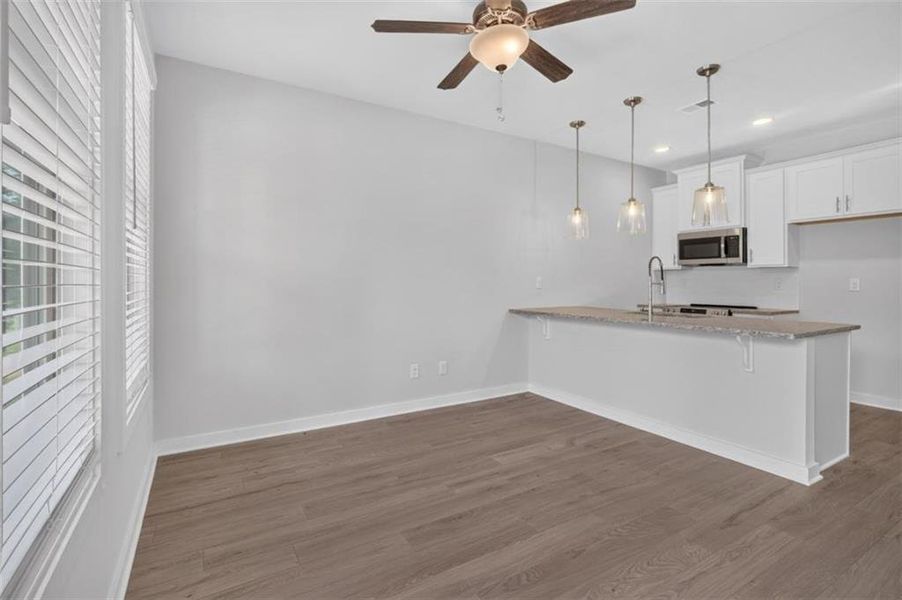 Spacious, unfurnished interior of a new home in The Cottages at East Lanier, Fayetteville (Image 16).