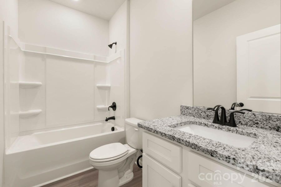 Furnished interior view inside a new home in Colonial Crossing, Troutman (Image 11). Furnished interior view inside a new home in Colonial Crossing, Troutman (Image 11).