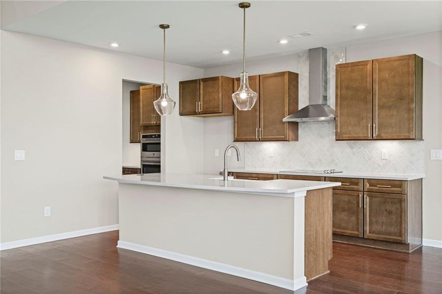 Furnished interior view inside a new home in Twin Lakes, Hoschton (Image 7).