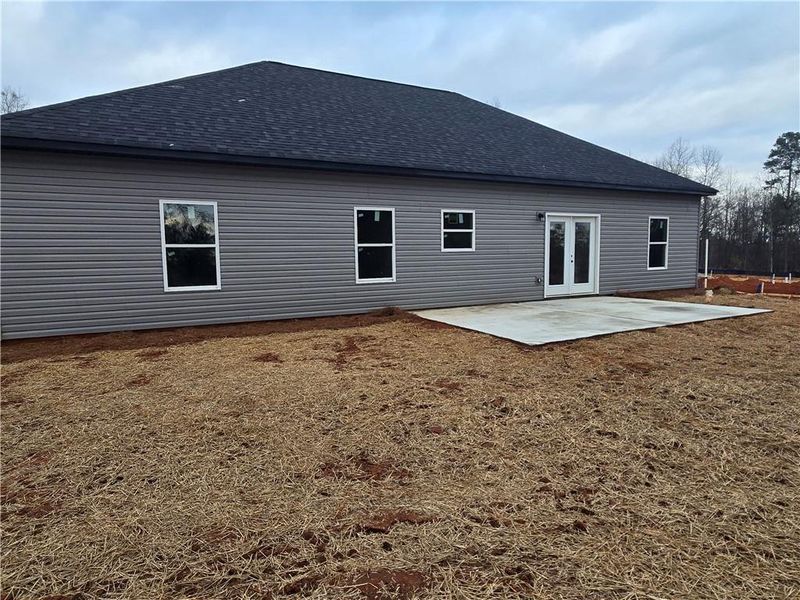 Exterior details and patio area of a home in , Lavonia (Image 16).