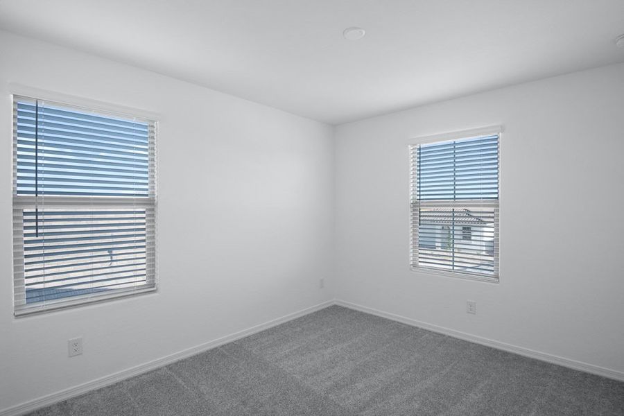 Representative unfurnished interior of a home built from the Evergreen by Taylor Morrison in Combs Ranch Discovery Collection, San Tan Valley (Image 27).