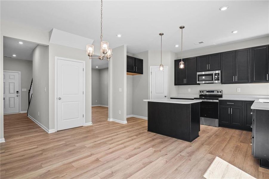 Furnished interior view inside a new home in Sage Woods, Dallas (Image 7).
