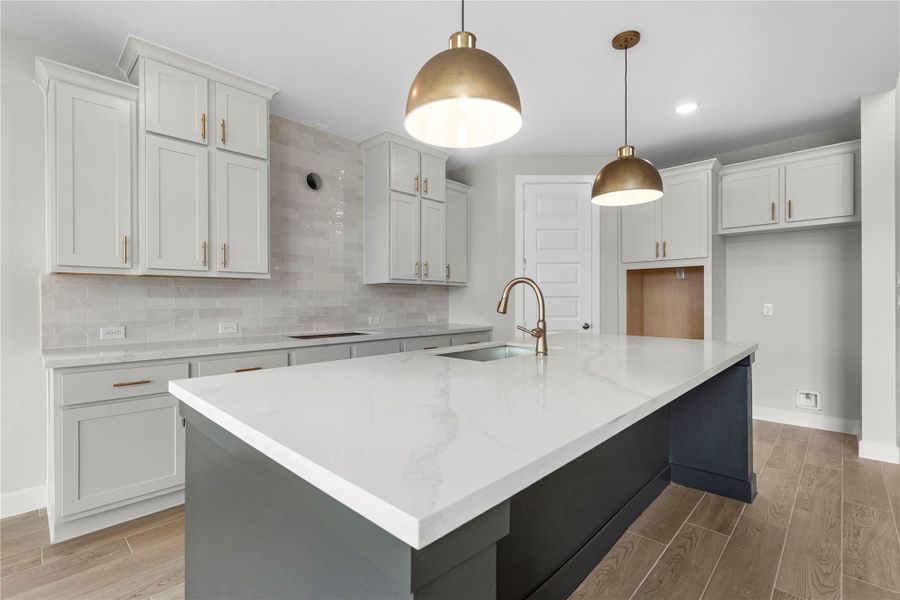 Furnished interior view inside a new home in Cross Creek West, Fulshear (Image 6).