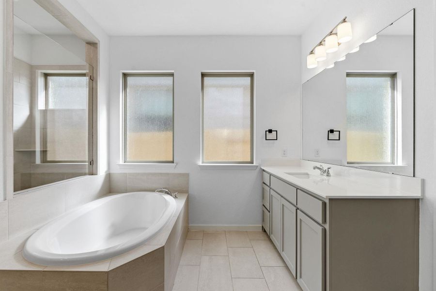 Furnished interior view inside a new home in , Georgetown (Image 19).