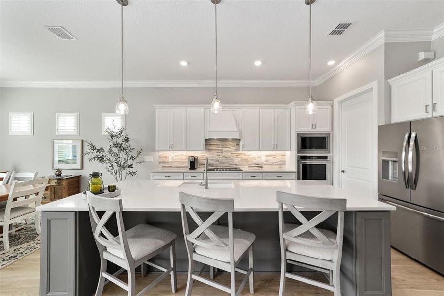 Furnished interior view inside a new home in , Ocala (Image 36).
