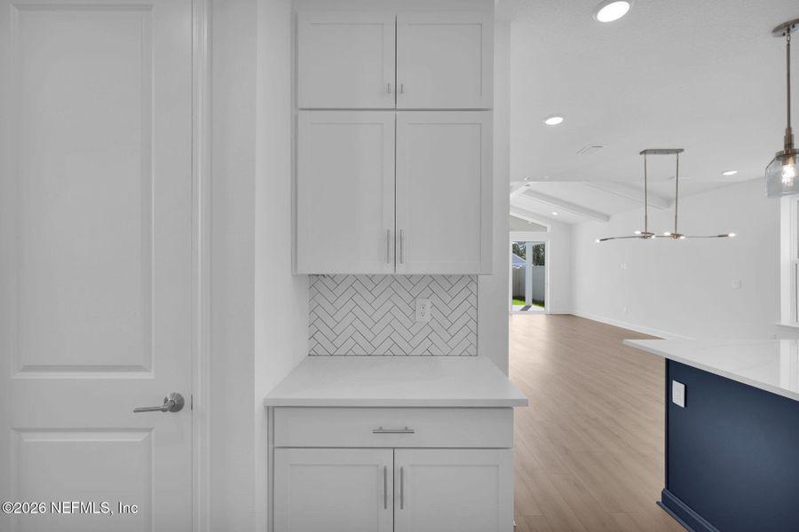 Furnished interior view inside a new home in Seabrook Village at Seabrook, Nocatee (Image 10).