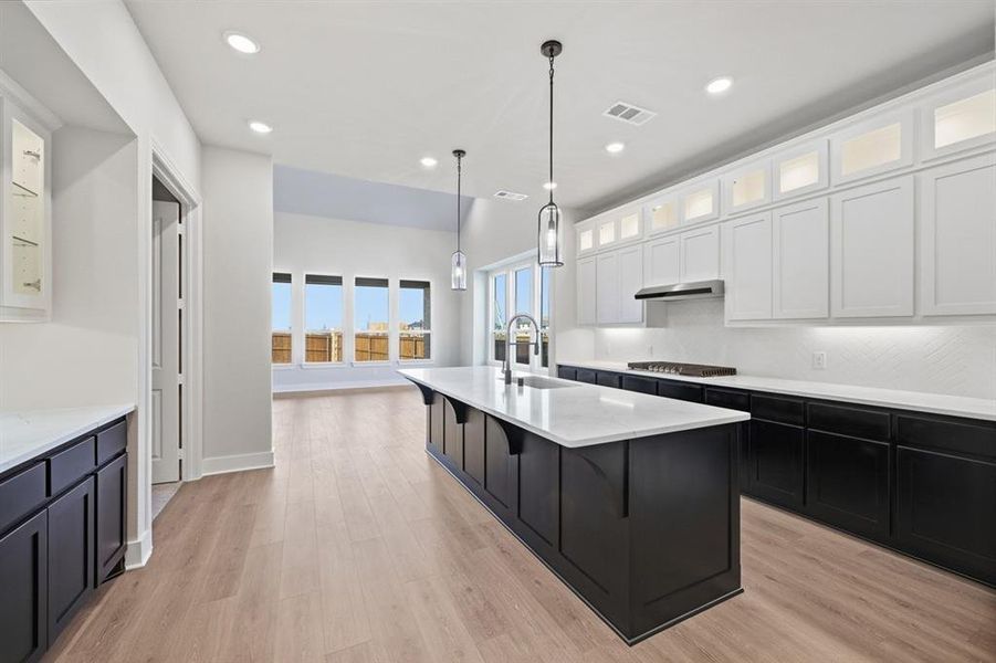 Furnished interior view inside a new home in Cambridge Crossing, Celina (Image 4).