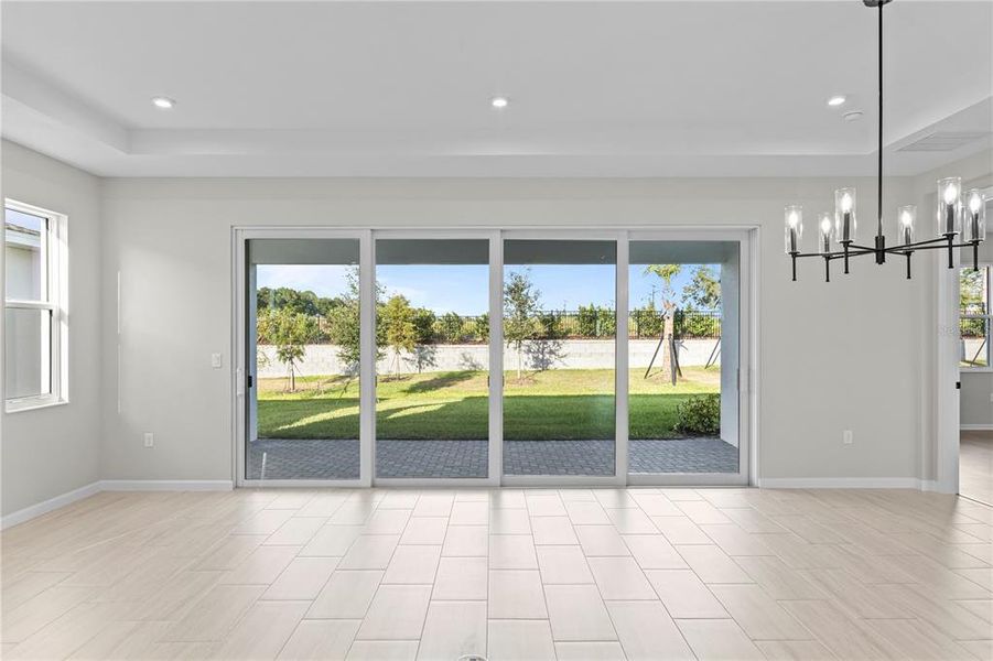 Spacious, unfurnished interior of a new home in Cresswind at Hammock Oaks, Lady Lake (Image 17). Spacious, unfurnished interior of a new home in Cresswind at Hammock Oaks, Lady Lake (Image 17).