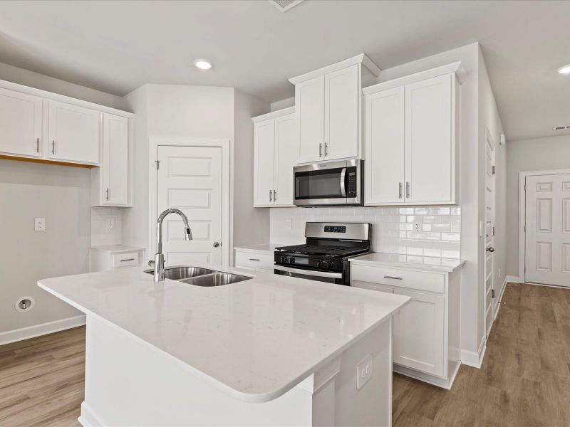 Furnished interior view inside a new home in Valentine Townes, Greer (Image 2).