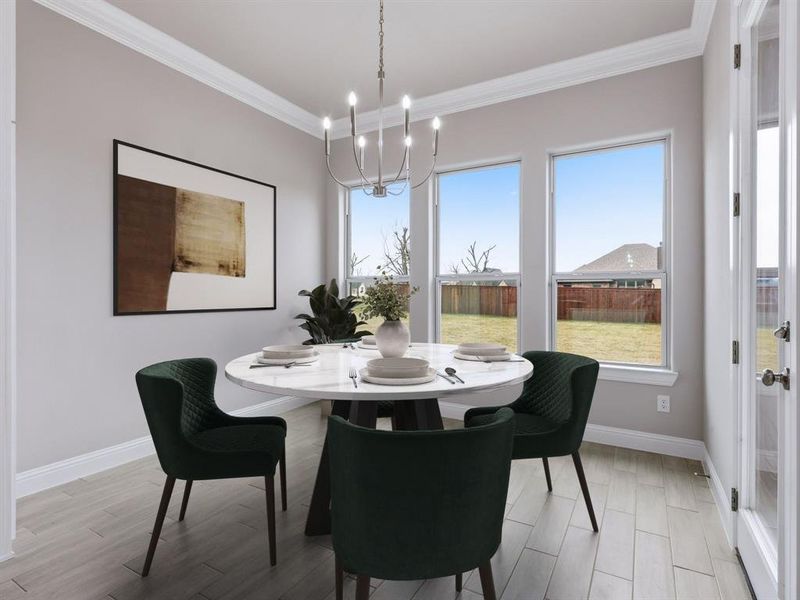 Virtually Staged: Dining Area