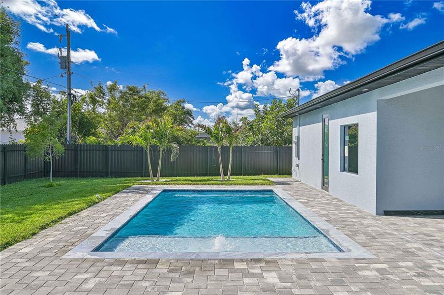 Exterior details and patio area of a home in , Cape Coral (Image 4). Exterior details and patio area of a home in , Cape Coral (Image 4).