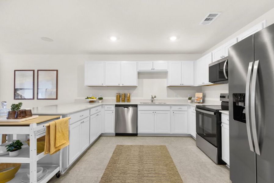 Furnished interior view inside a new home in Avalon, Milton (Image 6).