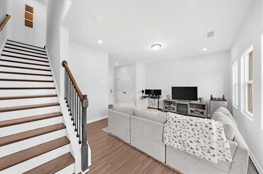 Furnished interior view inside a new home in , Acworth (Image 8).