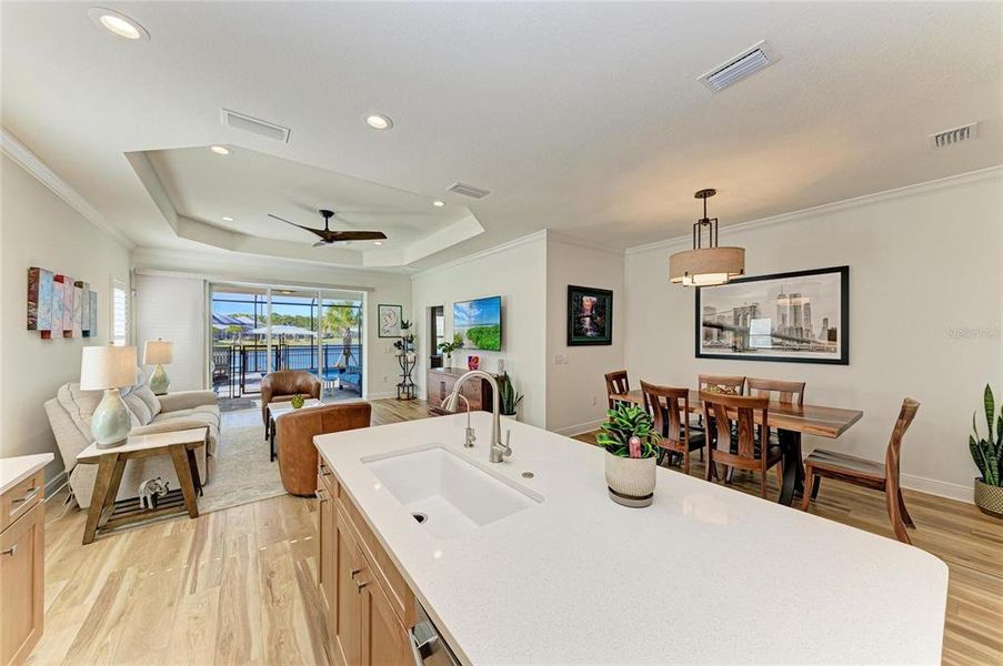 Furnished interior view inside a new home in , Sarasota (Image 15). Furnished interior view inside a new home in , Sarasota (Image 15).