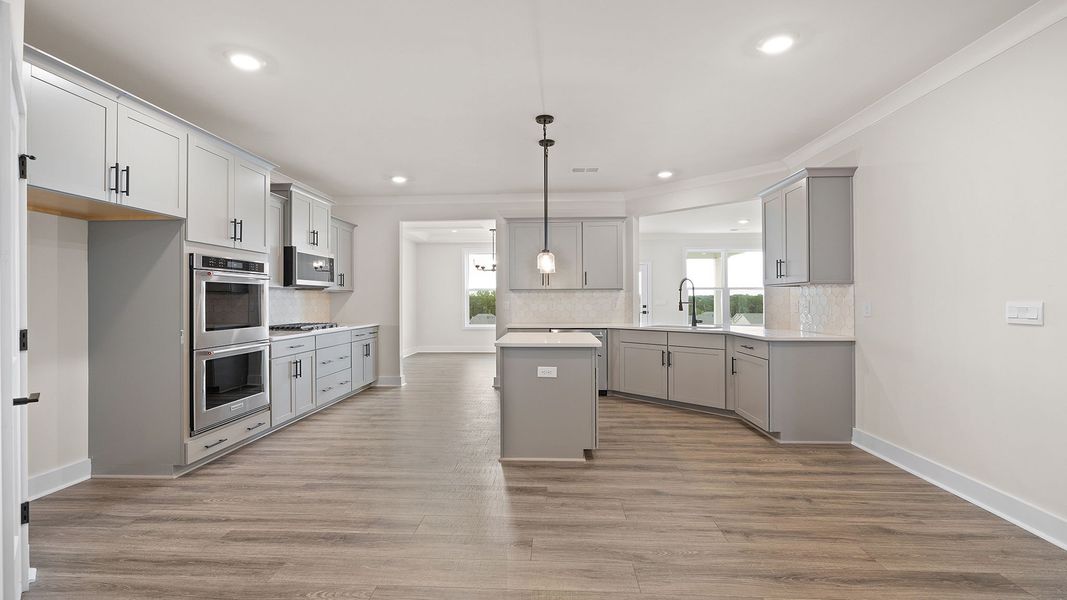 Furnished interior view inside a new home in Adams Glen, Greenville (Image 7).