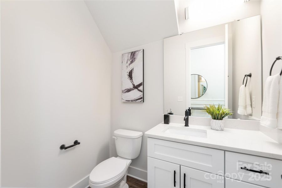 Furnished interior view inside a new home in , Hickory (Image 29).