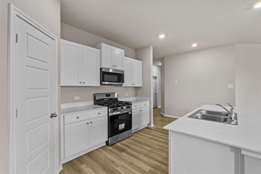 Furnished interior view inside a new home in Terra Trace, Fort Worth (Image 7).