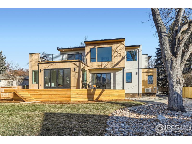 Exterior details and patio area of a home in , Boulder (Image 24).