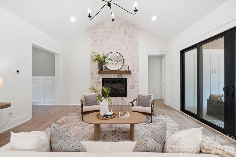 Furnished interior view inside a new home in , Rock Hill (Image 40).