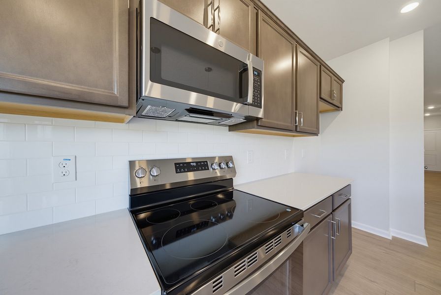Furnished interior view inside a new home in Sweetbrier, Durham (Image 9).