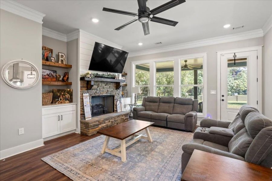 Furnished interior view inside a new home in , Newborn (Image 11).