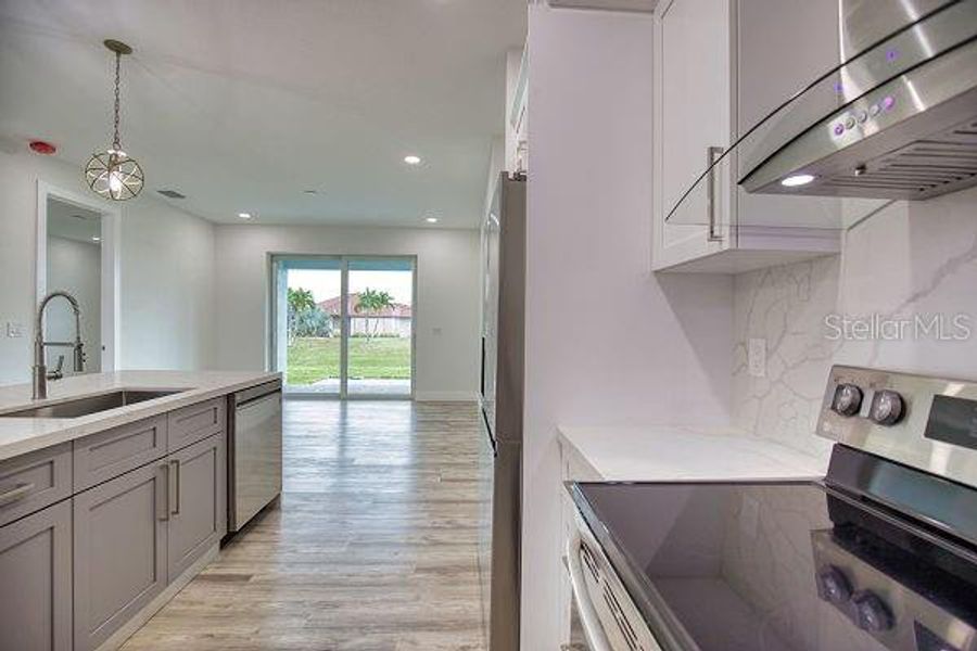 Furnished interior view inside a new home in , Punta Gorda (Image 8). Furnished interior view inside a new home in , Punta Gorda (Image 8).