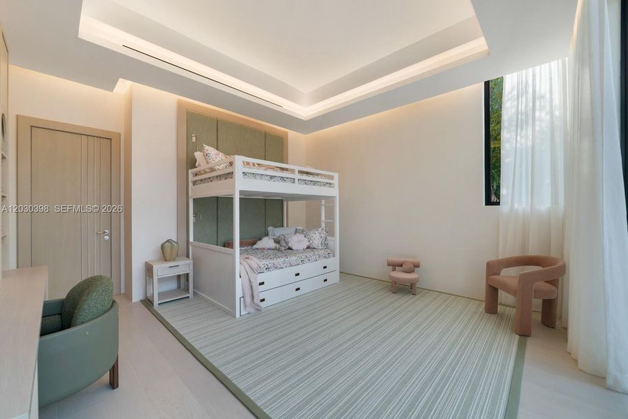 Furnished interior view inside a new home in , Miami Beach (Image 18).
