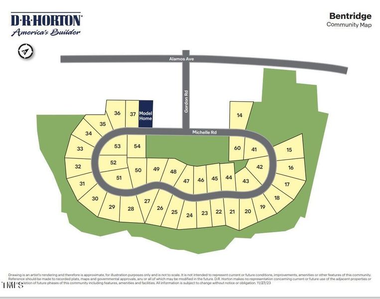 Bentridge Site Map