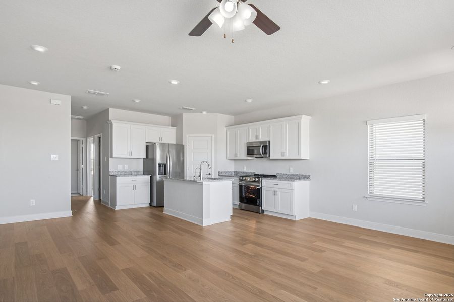 Furnished interior view inside a new home in Magnolia Village North, San Antonio (Image 12).
