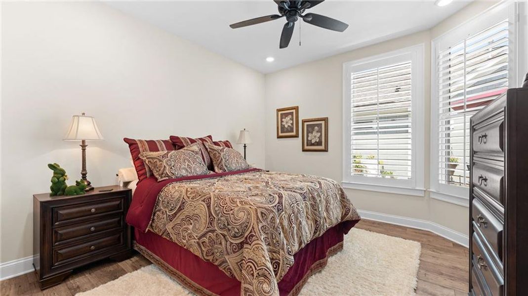 Furnished interior view inside a new home in The Courtyards at Bailey Farms, Dacula (Image 18).