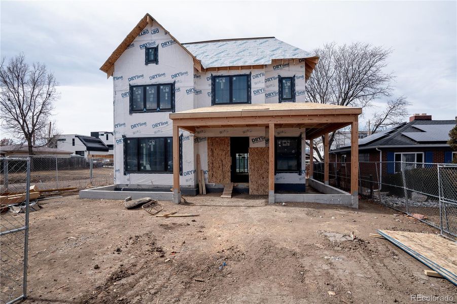 In-progress construction of a new home in , Denver, CO (Image 42).