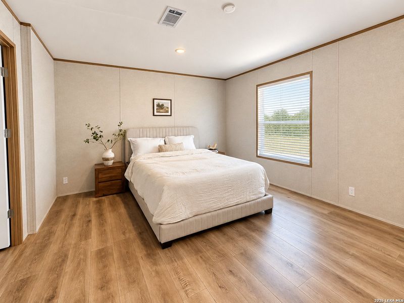 Furnished interior view inside a new home in , Charlotte (Image 9).