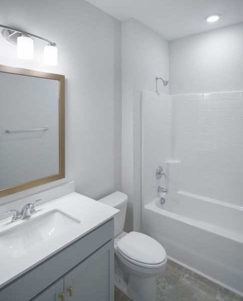 Representative furnished interior of a home built from the The Harper by Cothran Homes in Holly Ridge, Greenville (Image 14).