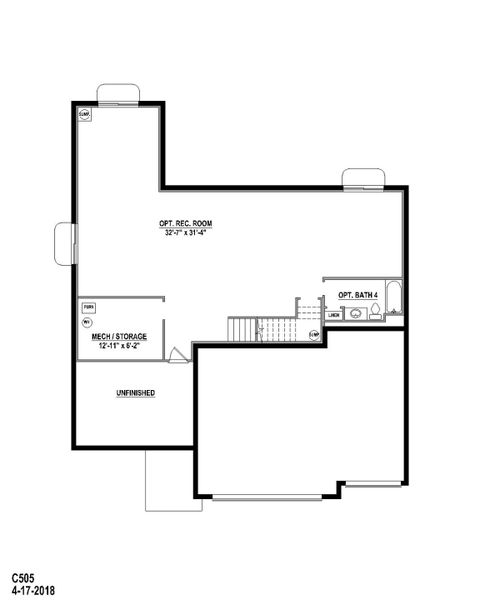 Plan 505 Base Rec