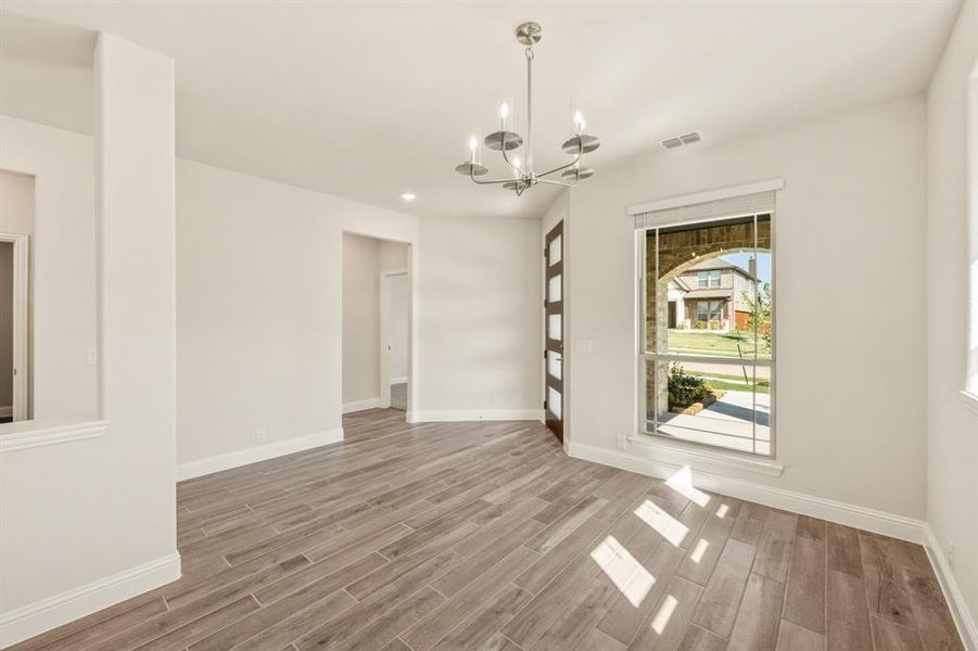 Spacious, unfurnished interior of a new home in The Grove, Midlothian (Image 23). Spacious, unfurnished interior of a new home in The Grove, Midlothian (Image 23).
