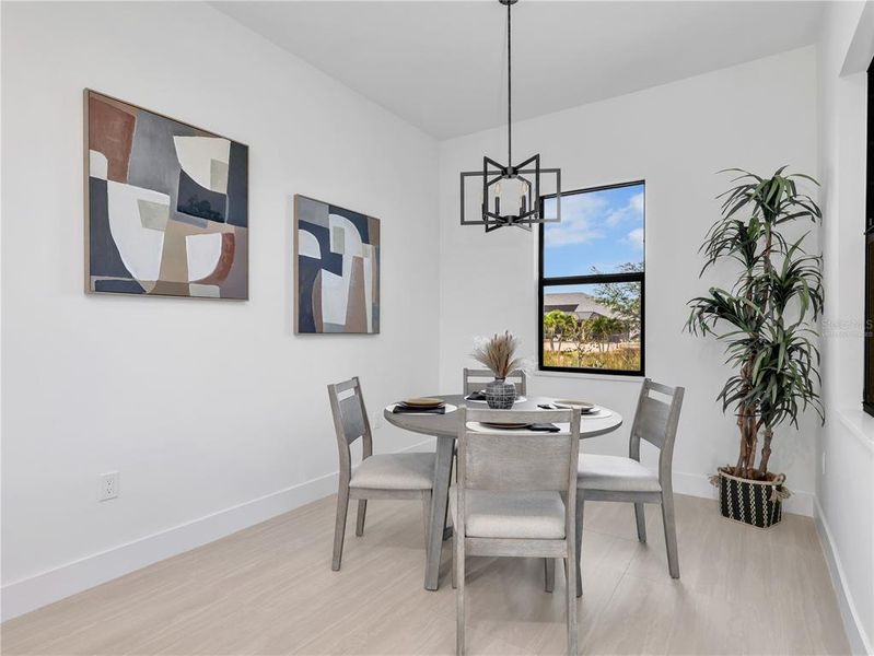 Furnished interior view inside a new home in , Cape Coral (Image 11).