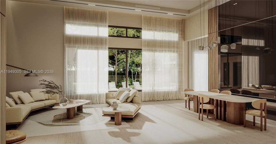 Furnished interior view inside a new home in , Pinecrest (Image 6).