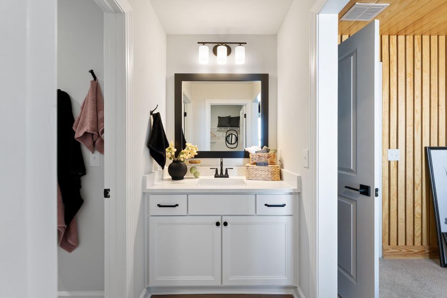 Furnished interior view inside a new home in Six Oaks, Summerville (Image 44).