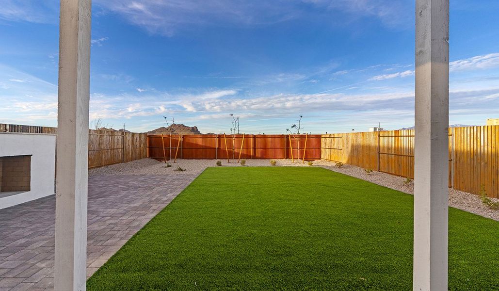 Representative exterior details of a home built from the Gila by D.R. Horton in Redford Estates, Tucson (Image 3).