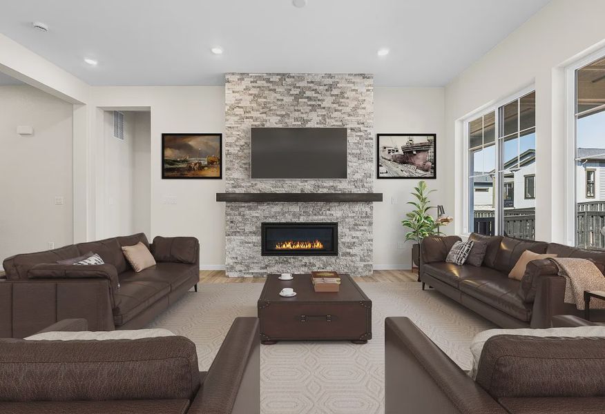 Homesite 70 Great Room - Virtually Staged - 3 of 16