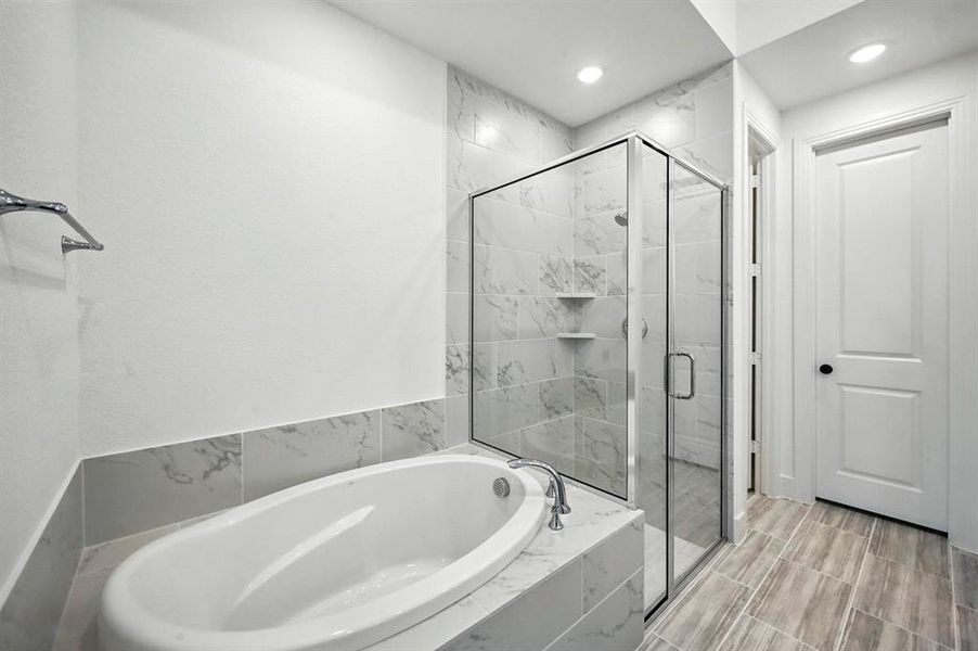 Furnished interior view inside a new home in Wellington: 50ft. lots, Haslet (Image 12).