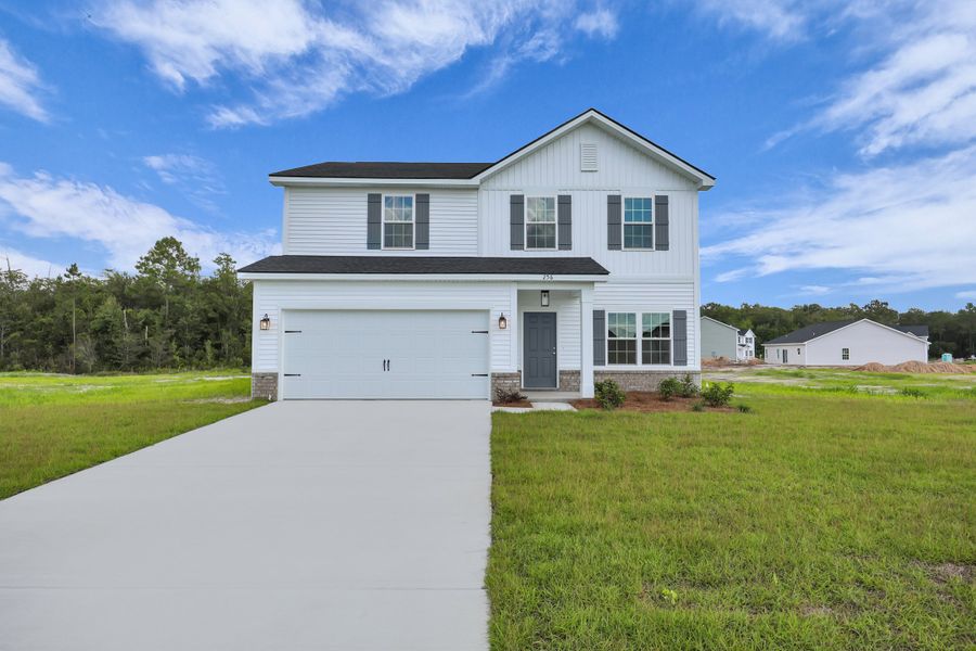 Representative exterior photo of a completed home built from the The Palmyra by RTS Homes in Doctor's Creek, Ludowici, GA (Image 21).
